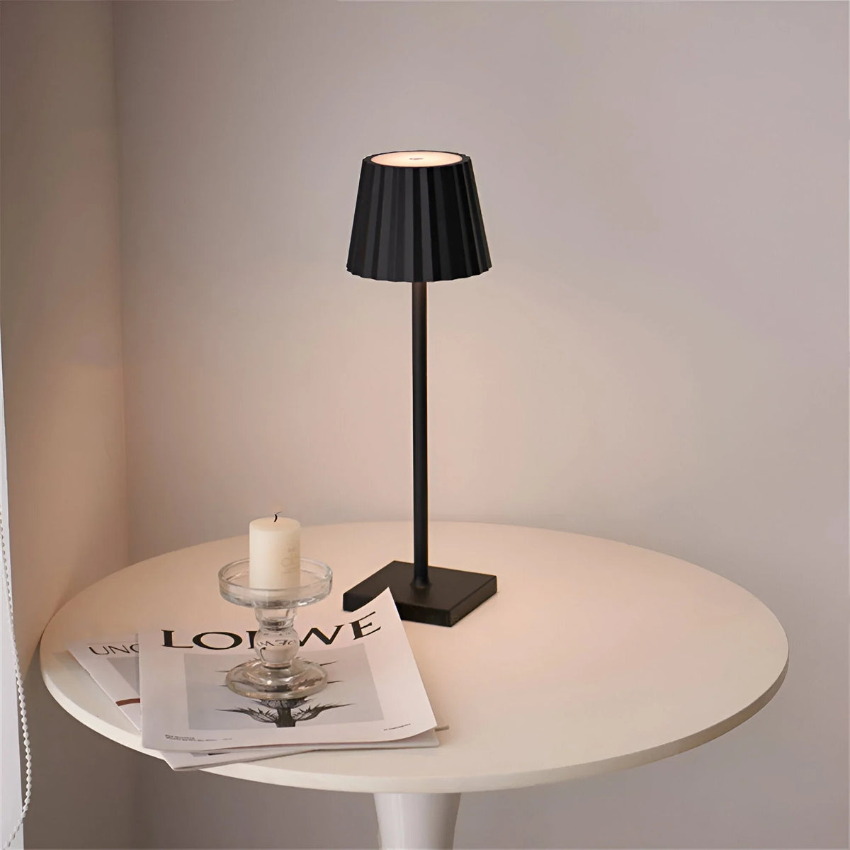 Table Lamp Cordless Rechargeable Touch & Dimmable