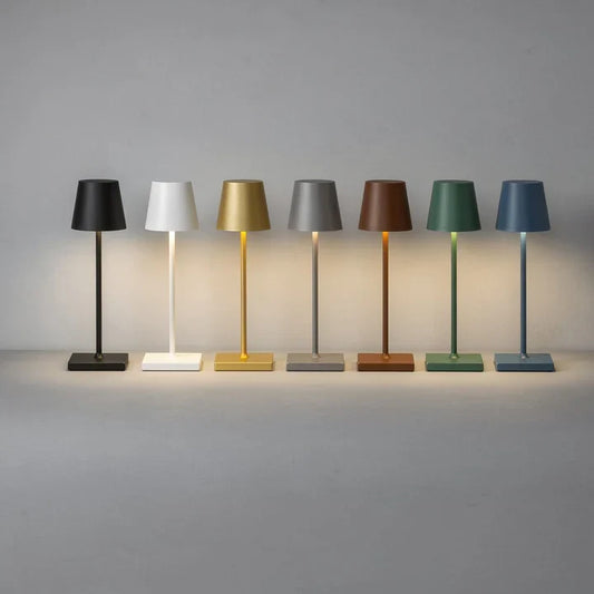 Table Lamp Cordless Touch Control USB Rechargeable 16-Hour Runtime