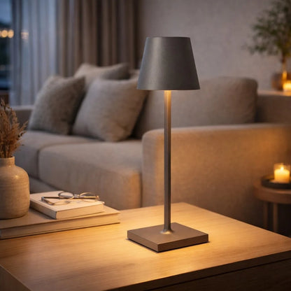 Table Lamp Cordless Touch Control USB Rechargeable 16-Hour Runtime