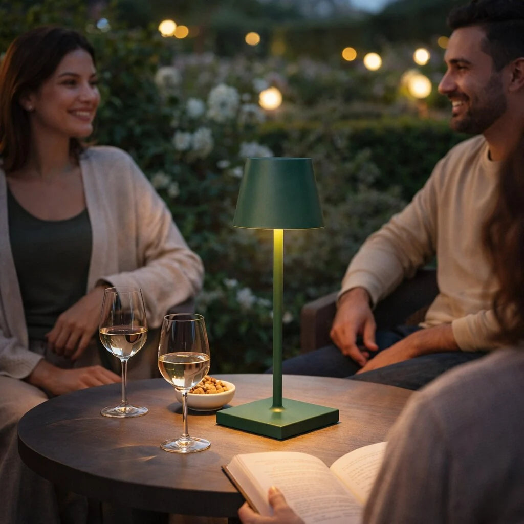 Table Lamp Cordless Touch Control USB Rechargeable 16-Hour Runtime