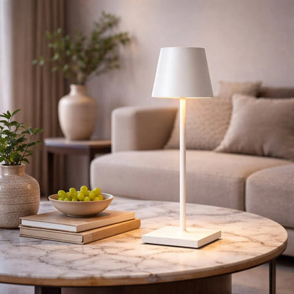 Table Lamp Cordless Touch Control USB Rechargeable 16-Hour Runtime