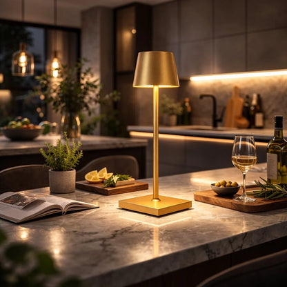 Table Lamp Cordless Touch Control USB Rechargeable 16-Hour Runtime