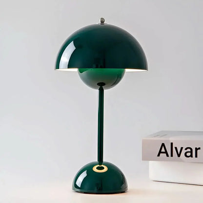 Table Lamp Dome Shade Focused Downward Light E27 Compatible