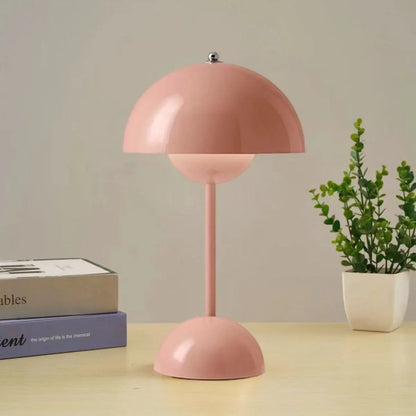 Table Lamp Dome Shade Focused Downward Light E27 Compatible
