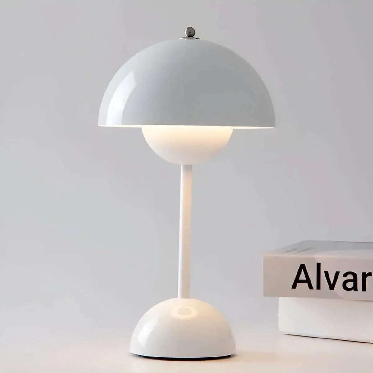 Table Lamp Dome Shade Focused Downward Light E27 Compatible