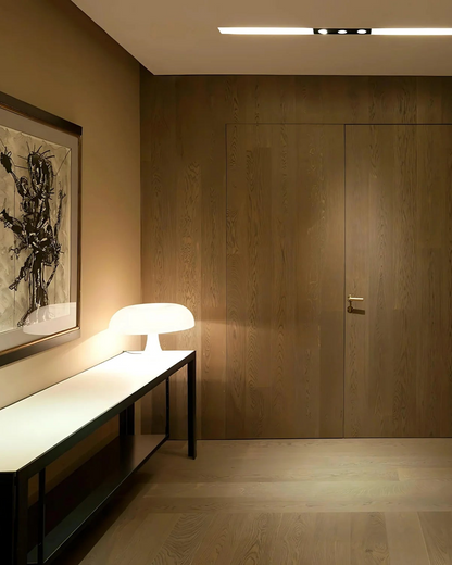 Table Lamp Dome Warm LED Compact Footprint