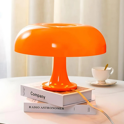Table Lamp Dome Warm LED Compact Footprint
