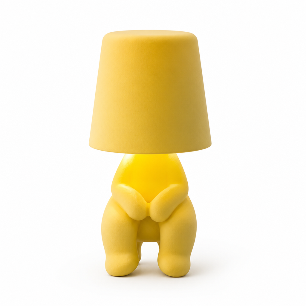 Table Lamp Figurine LED & Rechargeable Battery