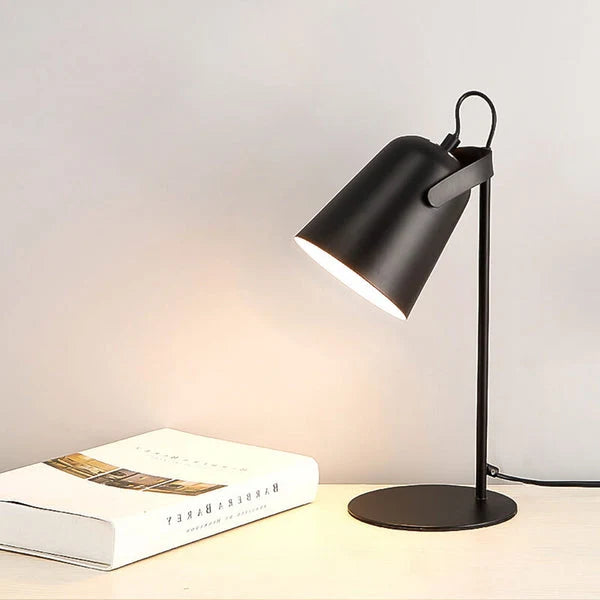 Table Lamp Iron Bucket Design E27 Socket