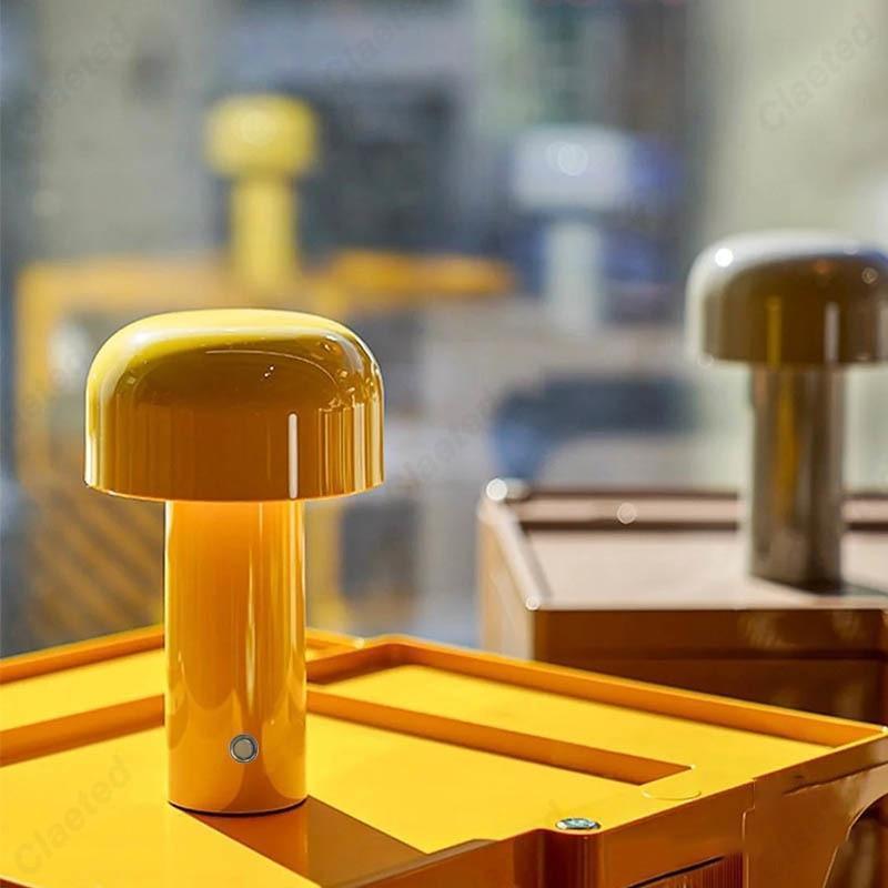 Table Lamp Rechargeable Aluminum USB Dimmer