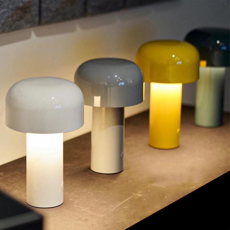 Table Lamp Rechargeable Aluminum USB Dimmer