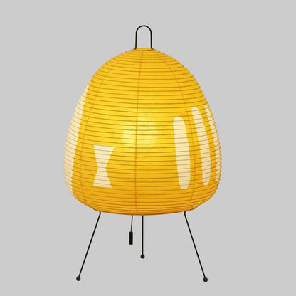 Table Lamp Rice Paper Shade Warm Ambient Light 15.75 Inch