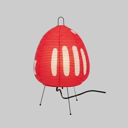 Table Lamp Rice Paper Shade Warm Ambient Light 15.75 Inch