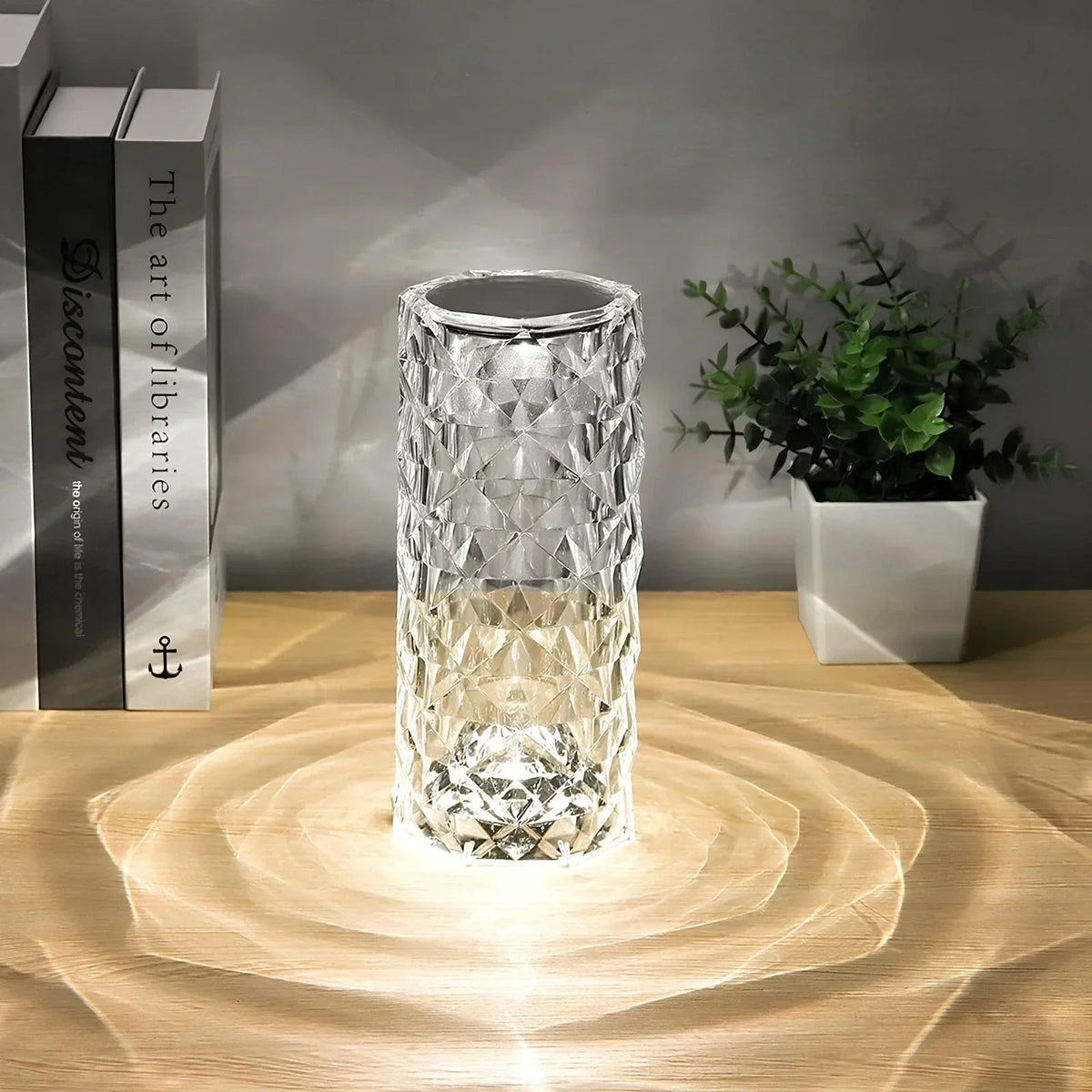 Table Lamp Touch Control USB-C Rechargeable 16 Colors