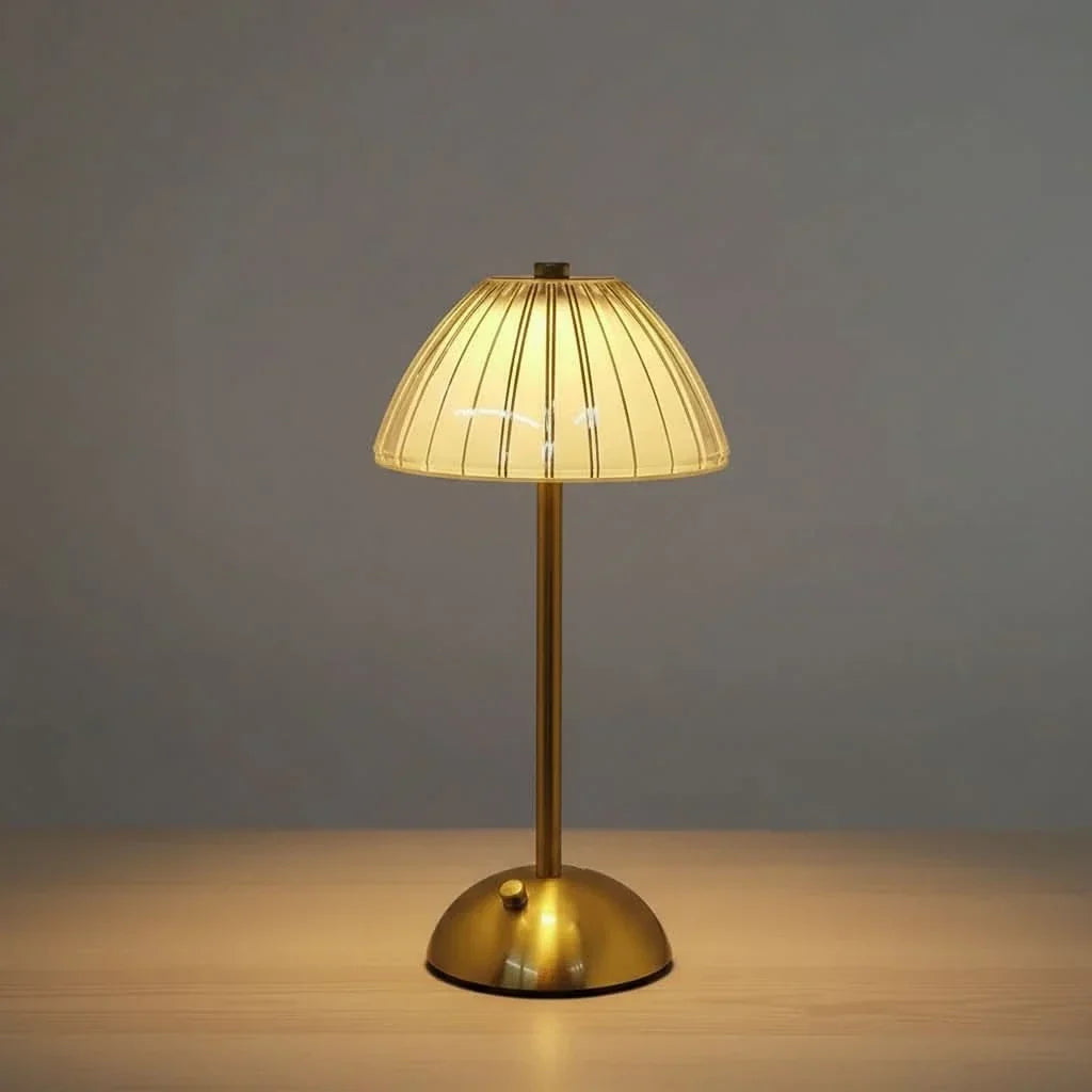 Table Lamp Touch Dimmer 3-Mode USB Rechargeable