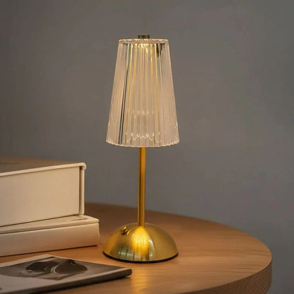 Table Lamp Touch Dimmer 3-Mode USB Rechargeable