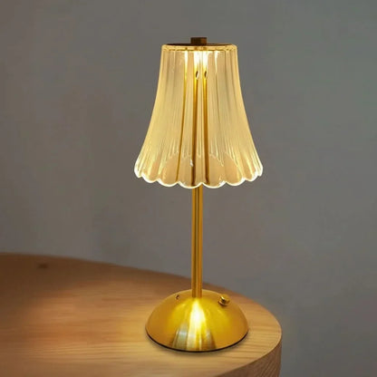 Table Lamp Touch Dimmer 3-Mode USB Rechargeable