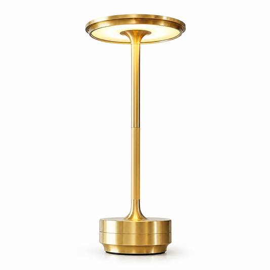 Table Lamp Wireless Rechargeable Dimmable USB C