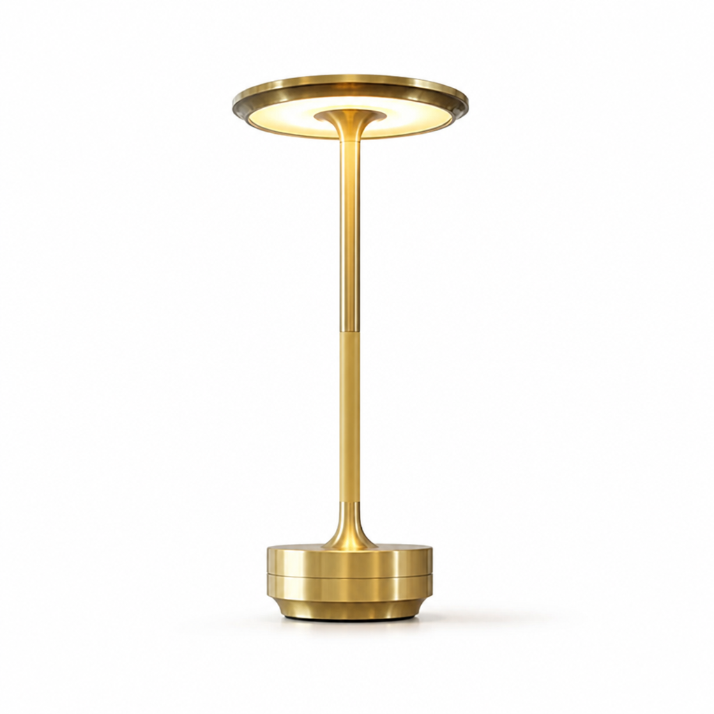 Table Lamp Wireless Rechargeable Dimmable USB C