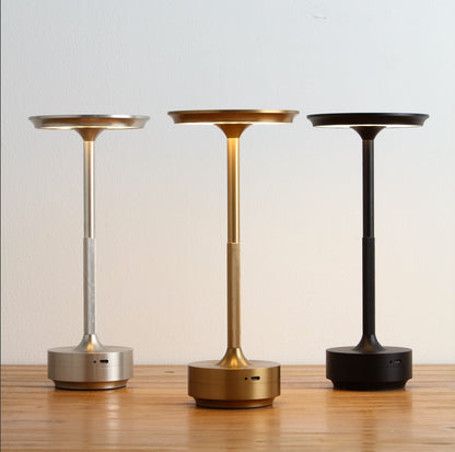 Table Lamp Wireless Rechargeable Touch Dimmer