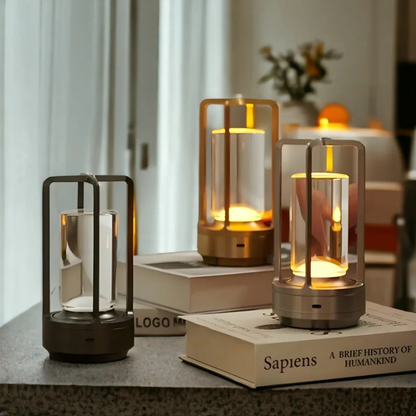 Table Lamp Wireless Rechargeable Touch Dimmer