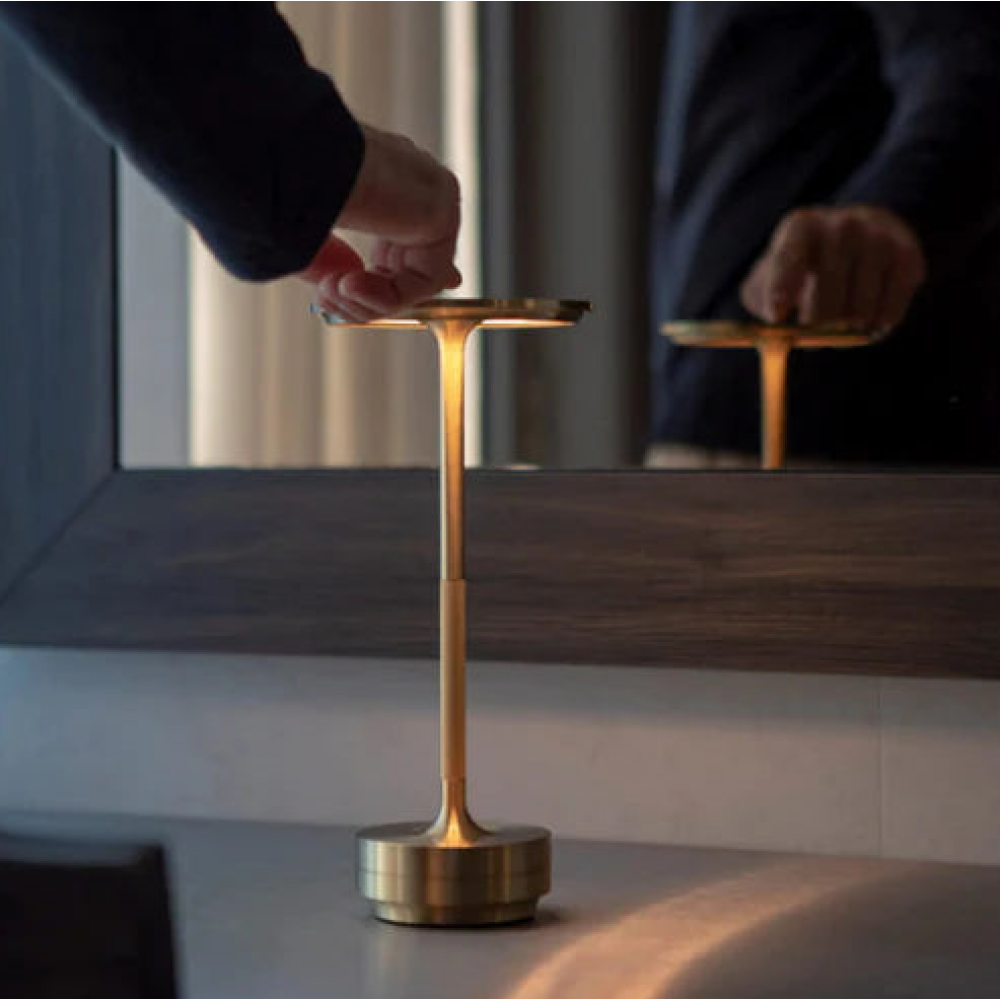 Table Lamp Wireless Rechargeable Touch Dimmer