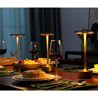 Table Lamp Wireless Rechargeable Touch Dimmer