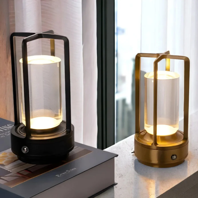 Table Lamp Wireless Rechargeable Touch Dimmer