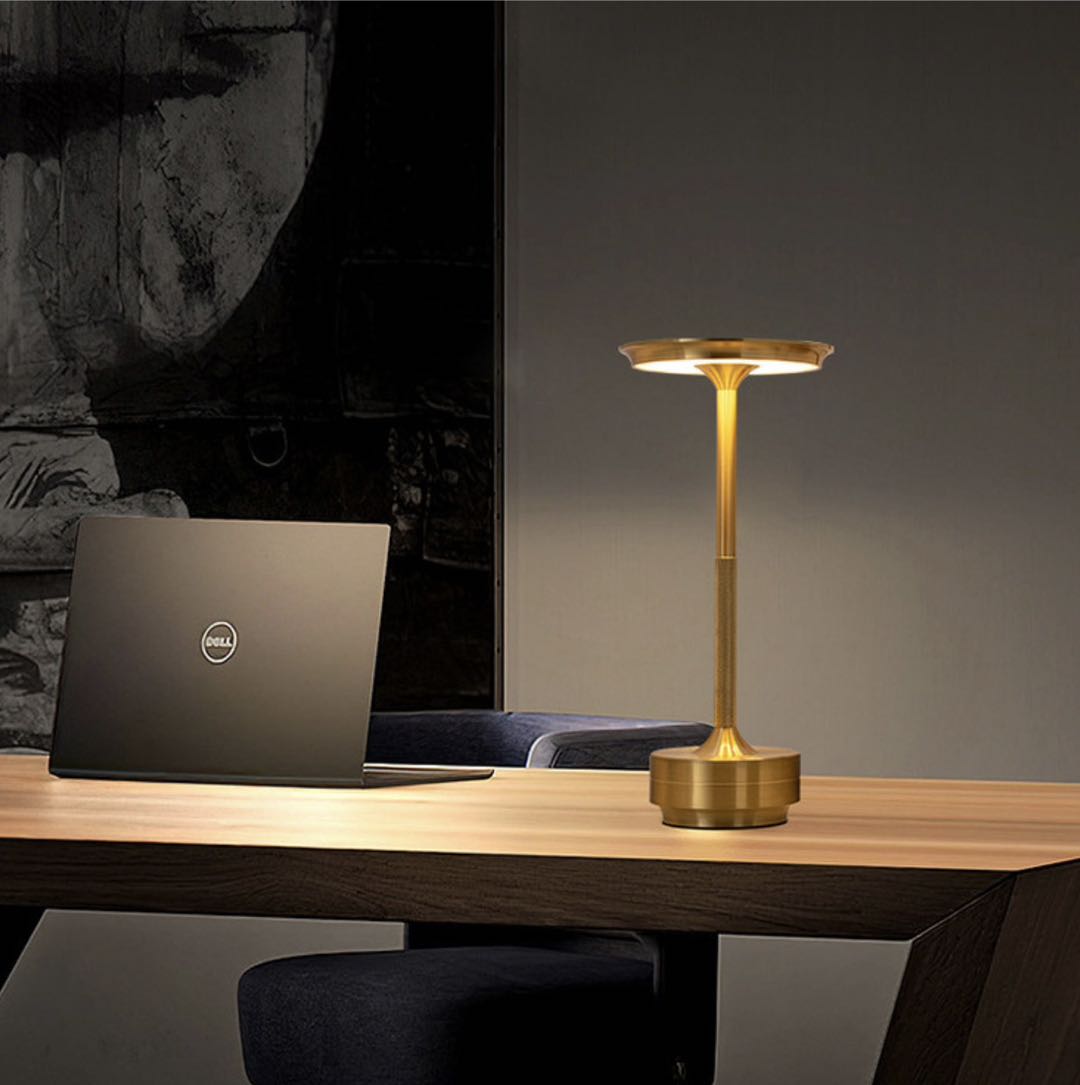Table Lamp Wireless Rechargeable Touch Dimmer