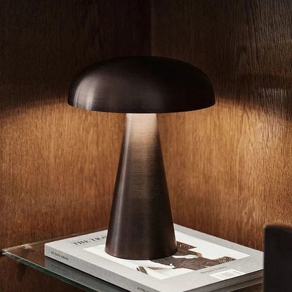 Table Lamp Wireless Rechargeable Touch Dimmer Metal Base