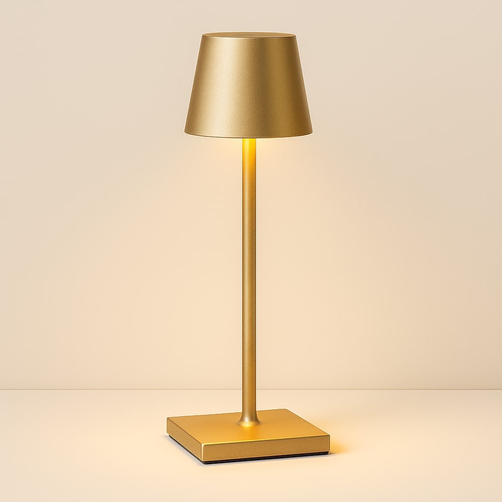 Table Lamp Wireless Touch Dimmer USB-C Rechargeable 16-Hour