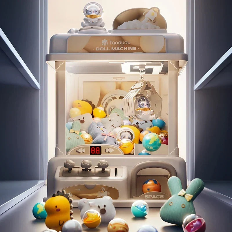 Tabletop Claw Machine Arcade-Style Joystick With Prizes Included