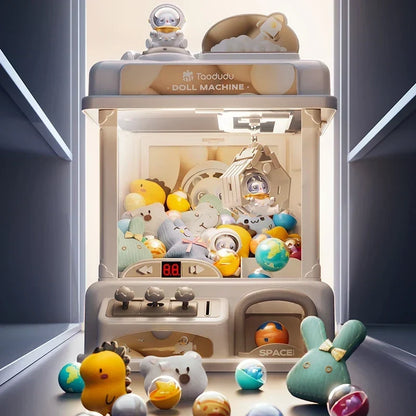Tabletop Claw Machine Arcade-Style Joystick With Prizes Included