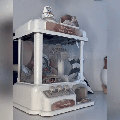 Tabletop Claw Machine Arcade-Style Joystick With Prizes Included