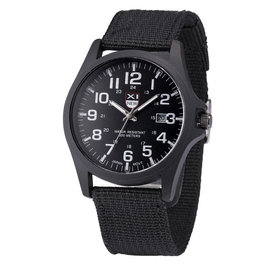 Tactical Men's Watch for Adventure – Shockproof, Waterproof with LED Display