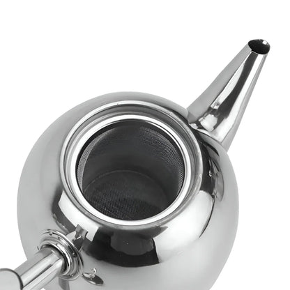 Teapot Stainless Steel Integrated Strainer 33 Ounce Capacity