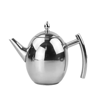 Teapot Stainless Steel Integrated Strainer 33 Ounce Capacity