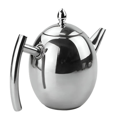 Teapot Stainless Steel Integrated Strainer 33 Ounce Capacity