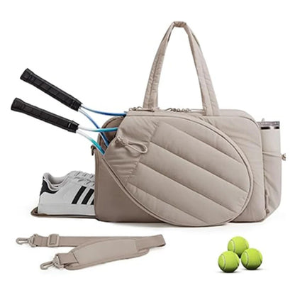 Tennis Gear Bag Water-Resistant Spacious Multiple Pockets