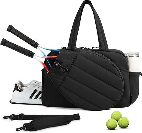 Tennis Gear Bag Water-Resistant Spacious Multiple Pockets