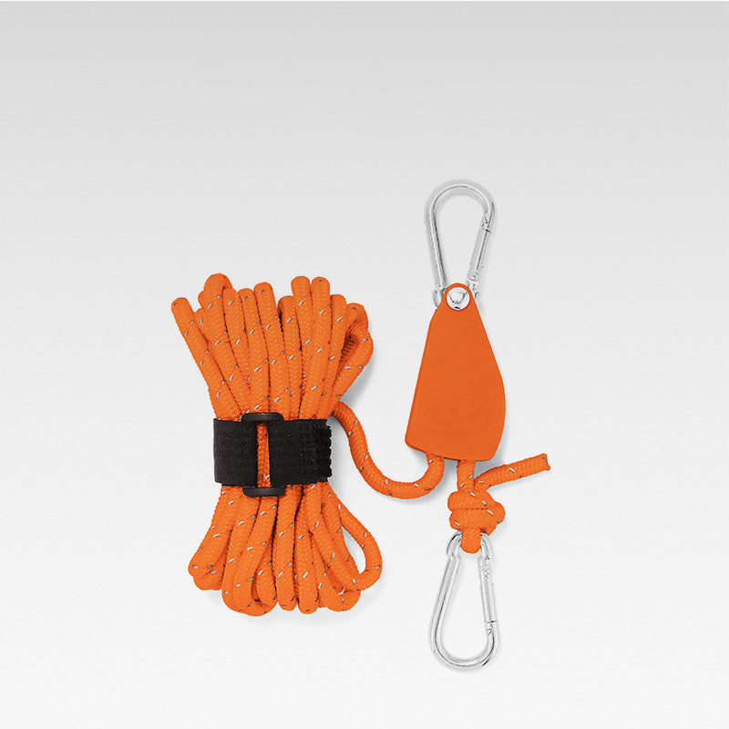 Tension Rope Knot-Free Pulley 190kg Load Weather-Resistant