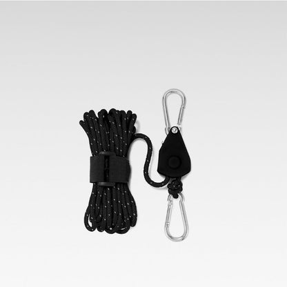 Tension Rope Knot-Free Pulley 190kg Load Weather-Resistant