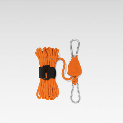 Tension Rope Knot-Free Pulley 190kg Load Weather-Resistant