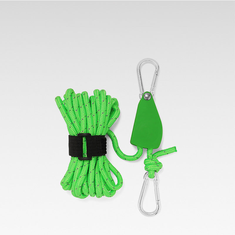 Tension Rope Knot-Free Pulley 190kg Load Weather-Resistant