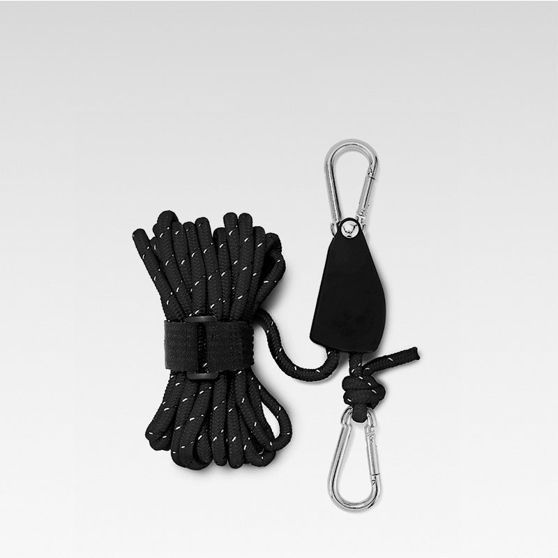 Tension Rope Knot-Free Pulley 190kg Load Weather-Resistant