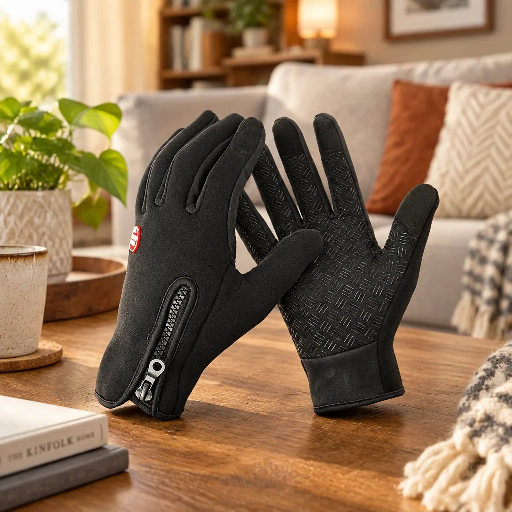 Thermal Gloves Insulated Touchscreen-Compatible Non-Slip Palm