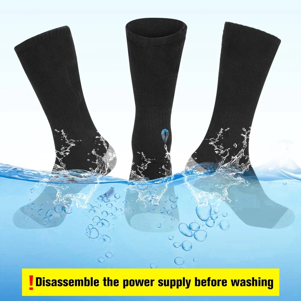 Thermal Socks Cotton Blend Breathable Heat-Retaining
