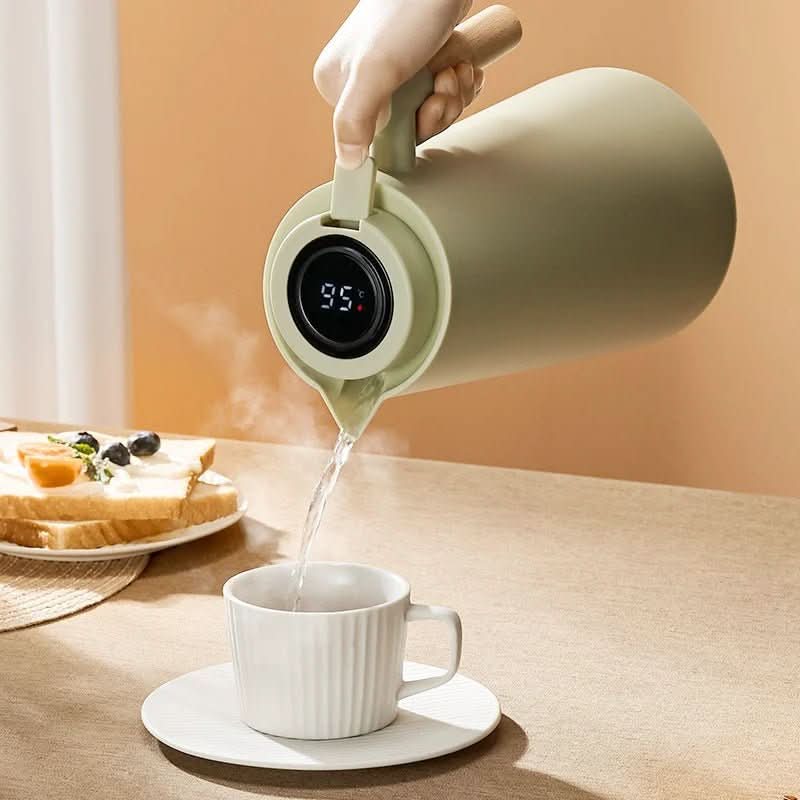 Thermos Flask Insulated Stainless Steel Leak-Proof Lid