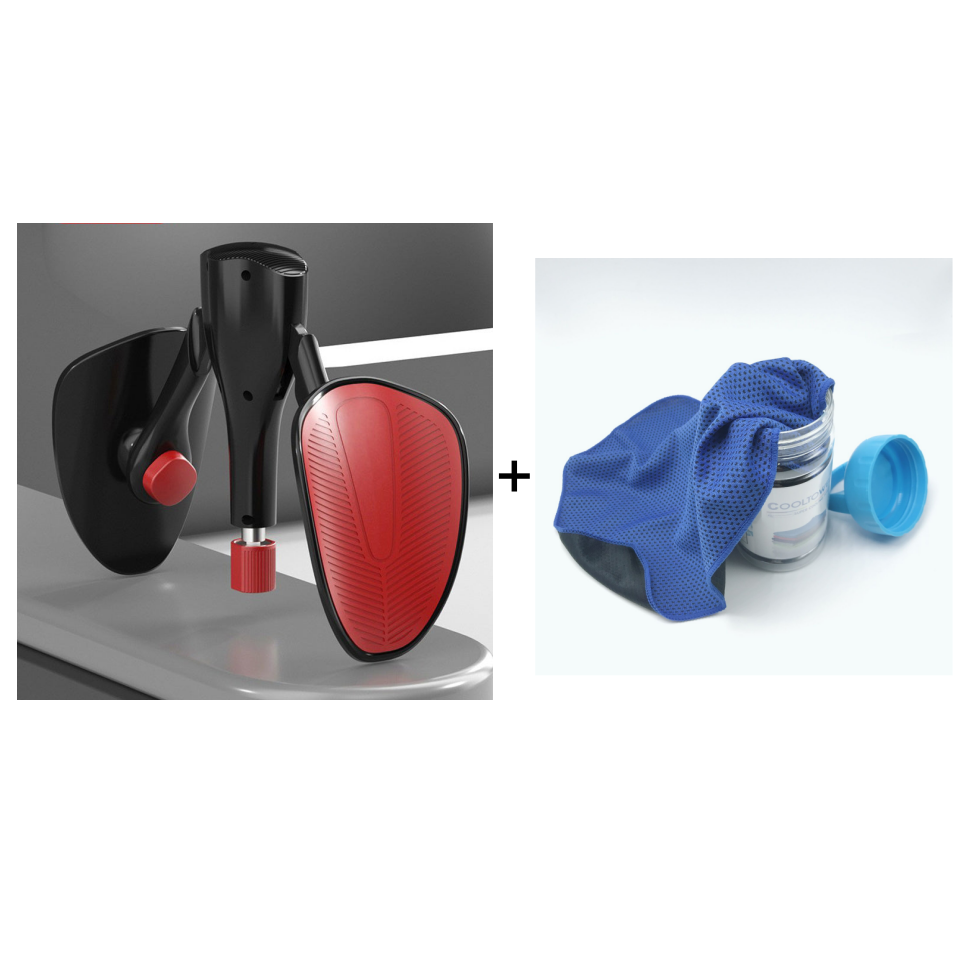 Thigh Trainer Adjustable Resistance Dial Swiveling & Non-Slip Pads