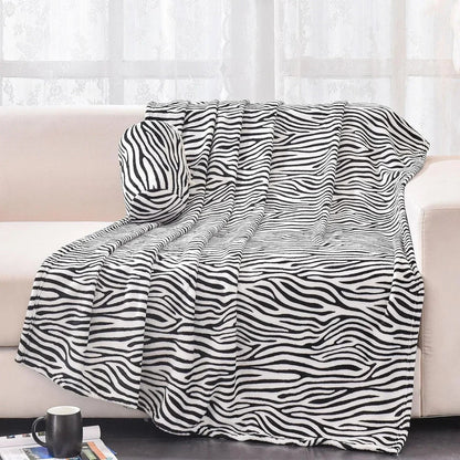 Throw Blanket Leopard Print Super Soft Flannel
